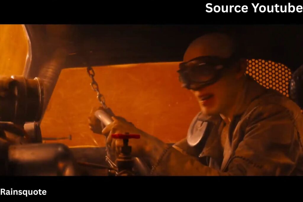 "What a lovely day." 