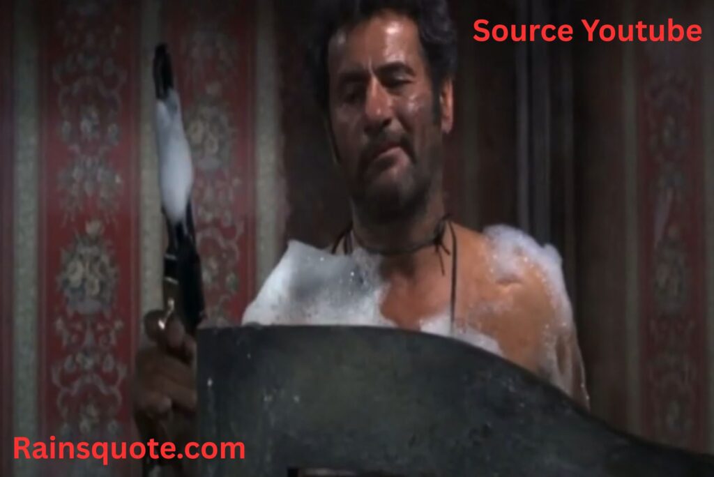 “When you have to shoot, shoot, don’t talk.”