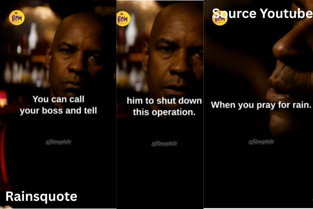 "When you pray for rain, you gotta deal with the mud too."