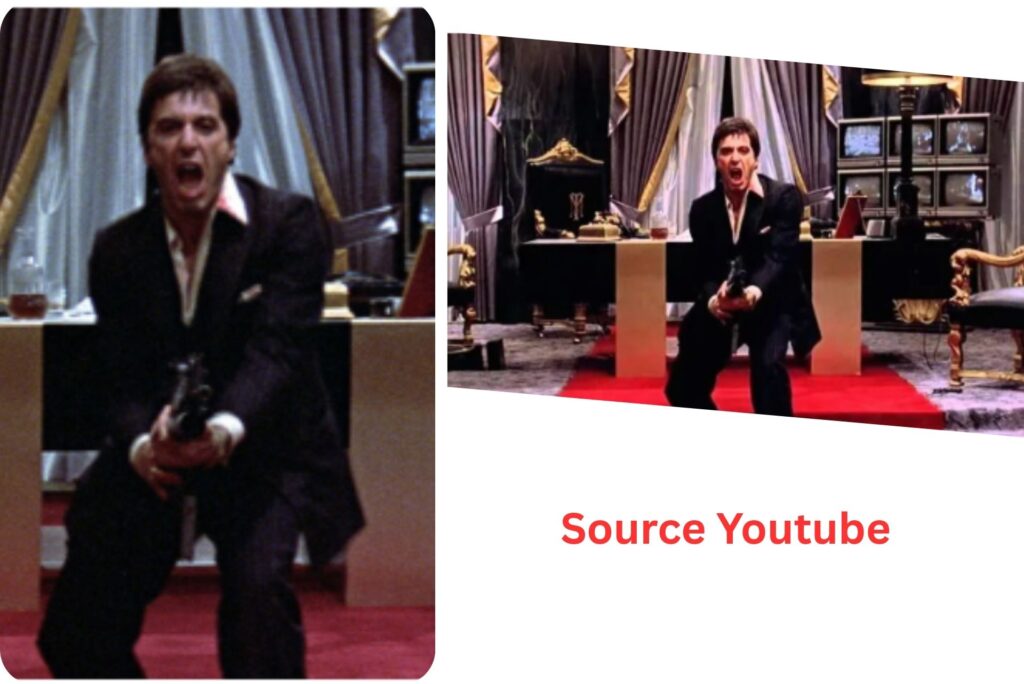 “You wanna play rough? Okay. Say hello to my little friend.”