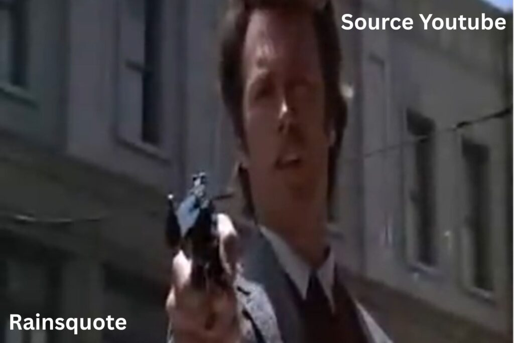 ”You’ve got to ask yourself one question: Do I feel lucky? Well, do ya, punk?”