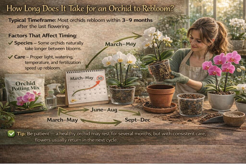 🌸 How Long Does It Take for an Orchid to Rebloom?