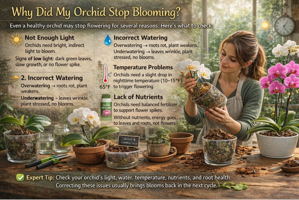 🌸 Why Did My Orchid Stop Blooming?