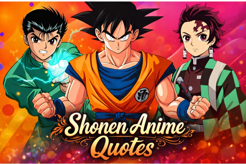 8 Shonen Anime Quotes That Teach Courage and Strength