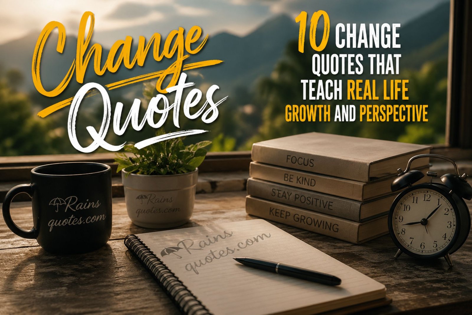 10 Change Quotes That Teach Real Life Growth and Perspective 