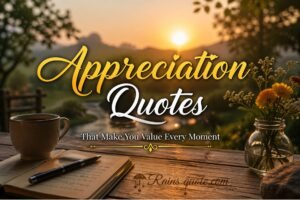 12 Appreciation Quotes That Make You Value Every Moment 