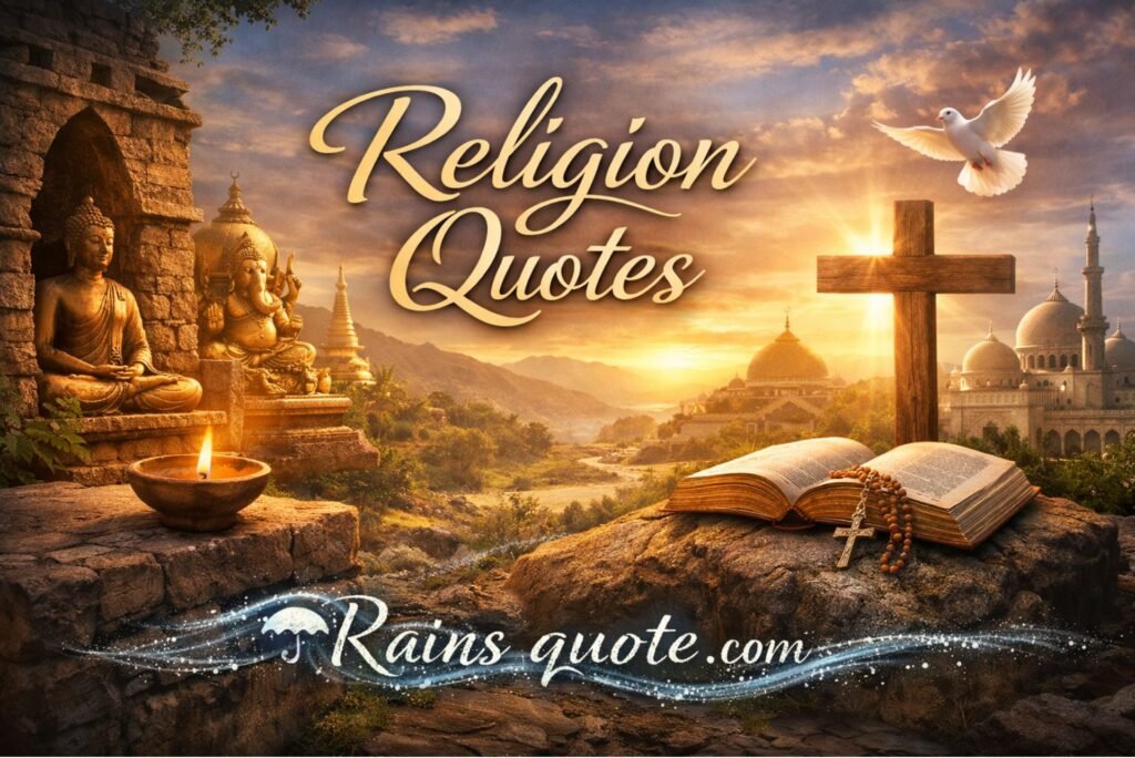 14 Religion Quotes About Kindness, Faith, and Compassion in Life