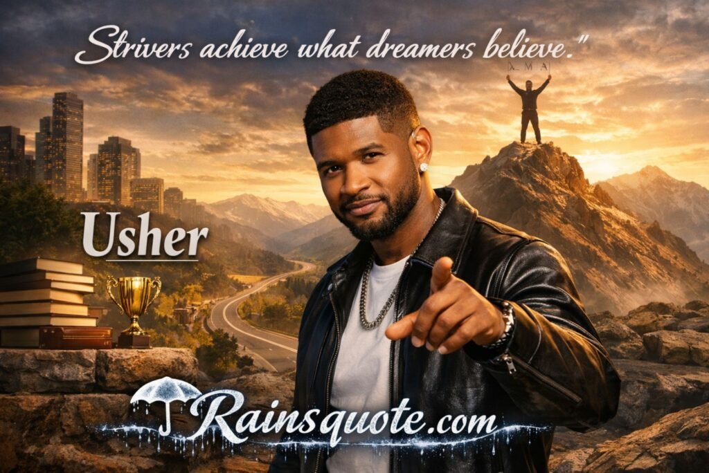 “Strivers achieve what dreamers believe.”