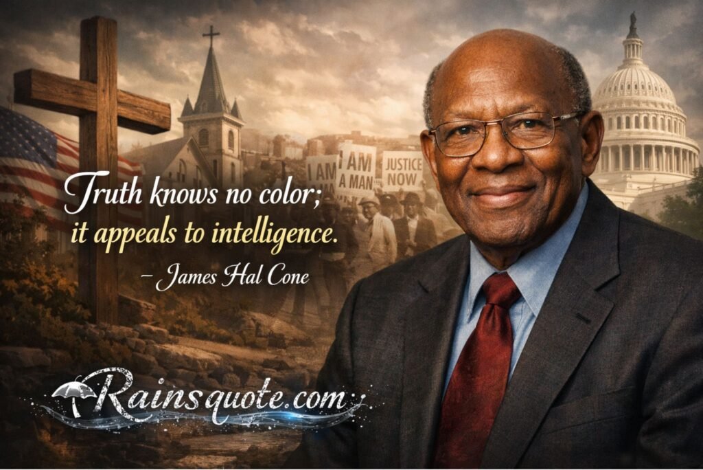 “Truth knows no color; it appeals to intelligence.”