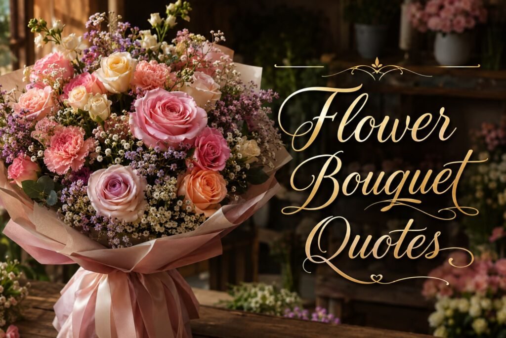 10 Flower Bouquet Quotes That Feel Like Real Life Stories