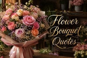 10 Flower Bouquet Quotes That Feel Like Real Life Stories