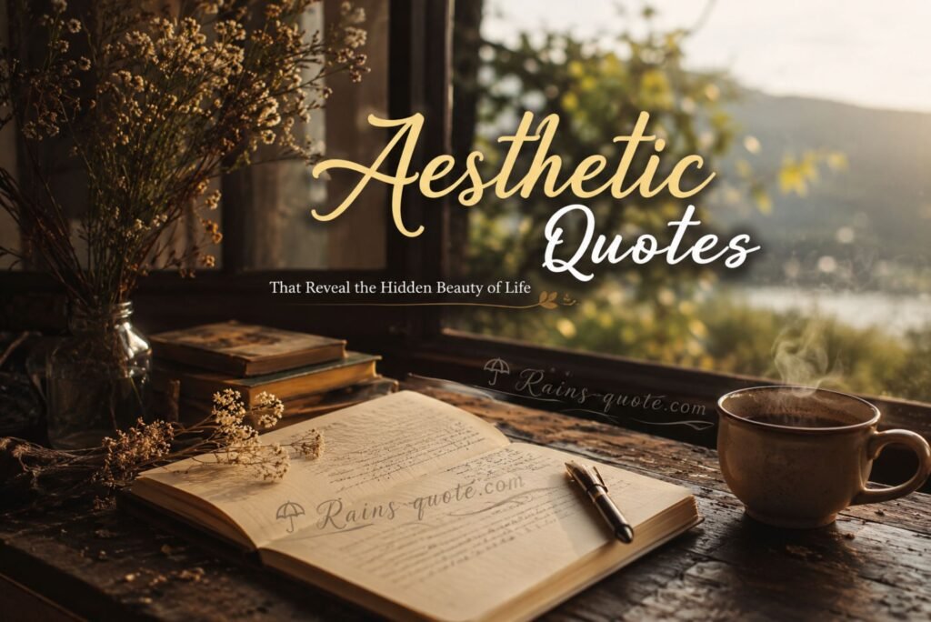 12 Aesthetic Quotes That Reveal the Hidden Beauty of Life