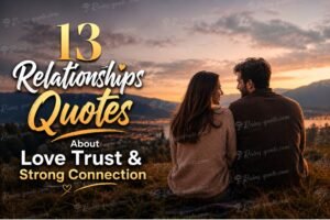 13 Relationships Quotes About Love Trust & Strong Connection