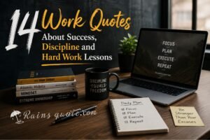 14 Work Quotes About Success, Discipline and Hard Work Lessons