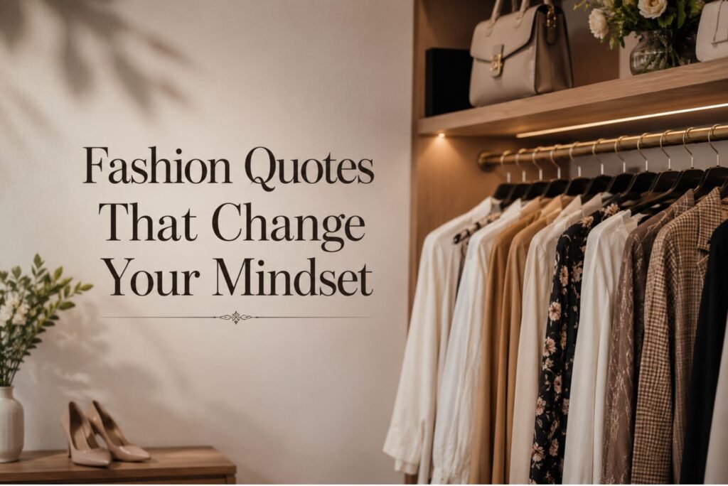 15 Fashion Quotes That Change Your Mindset 