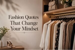 15 Fashion Quotes That Change Your Mindset 