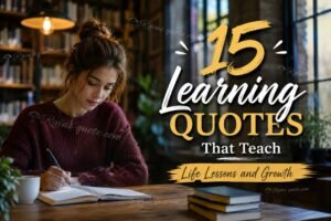 15 Learning Quotes That Teach Life Lessons and Growth
