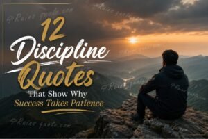 12 Discipline Quotes That Show Why Success Takes Patience