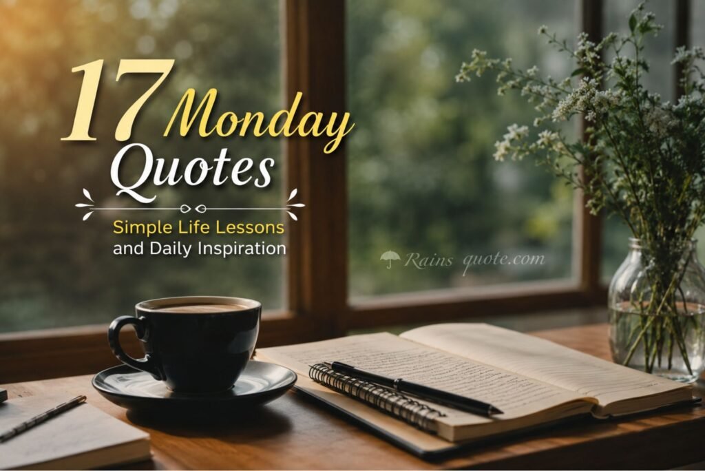 17 Monday Quotes Simple Life Lessons and Daily Inspiration
