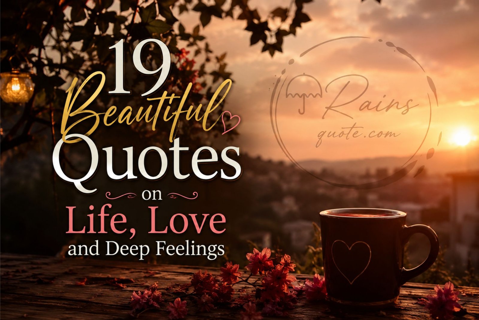 19 Beautiful Quotes on Life, Love and Deep Feelings 