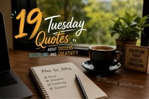 19 Tuesday Quotes About Success Discipline And Creativity 