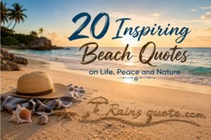 20 Inspiring Beach Quotes on Life, Peace and Nature
