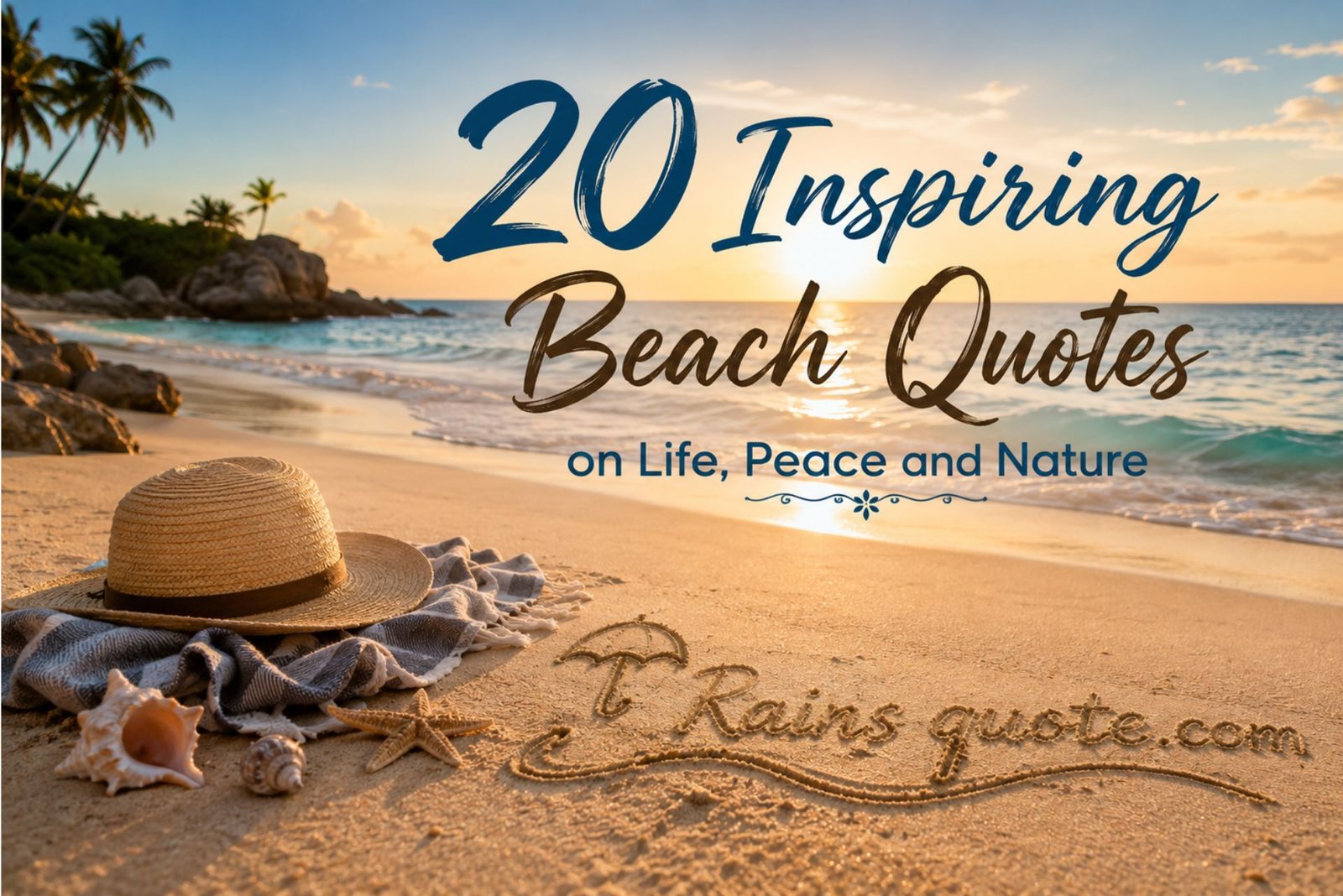 20 Inspiring Beach Quotes on Life, Peace and Nature