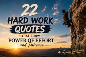22 Hard Work Quotes That Show Power of Effort and Patience