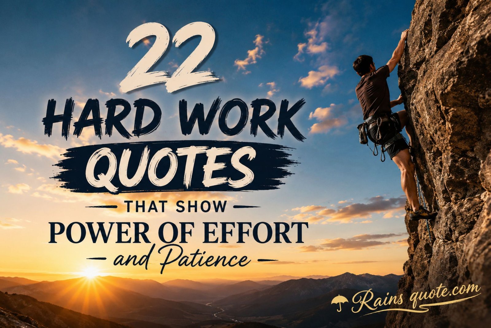 22 Hard Work Quotes That Show Power of Effort and Patience