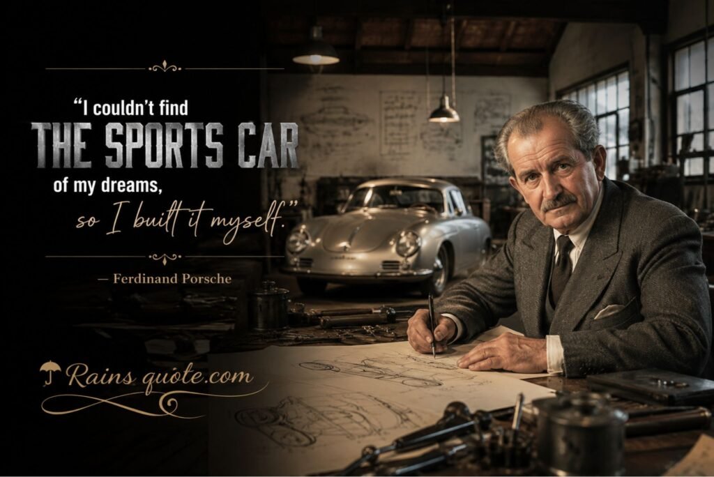 “I couldn't find the sports car of my dreams, so I built it myself.”