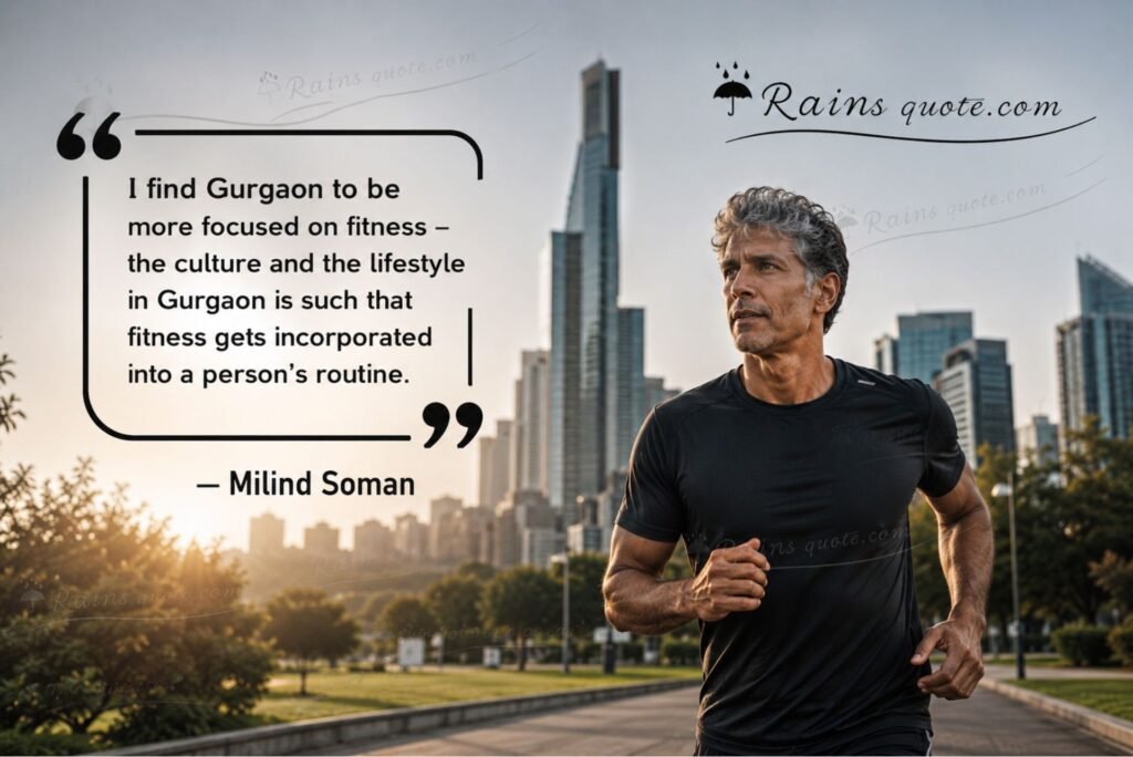 “I find Gurgaon to be more focused on fitness - the culture and the lifestyle in Gurgaon is such that fitness gets incorporated into a person's routine.”