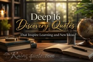 Deep 16 Discovery Quotes That Inspire Learning and New Ideas
