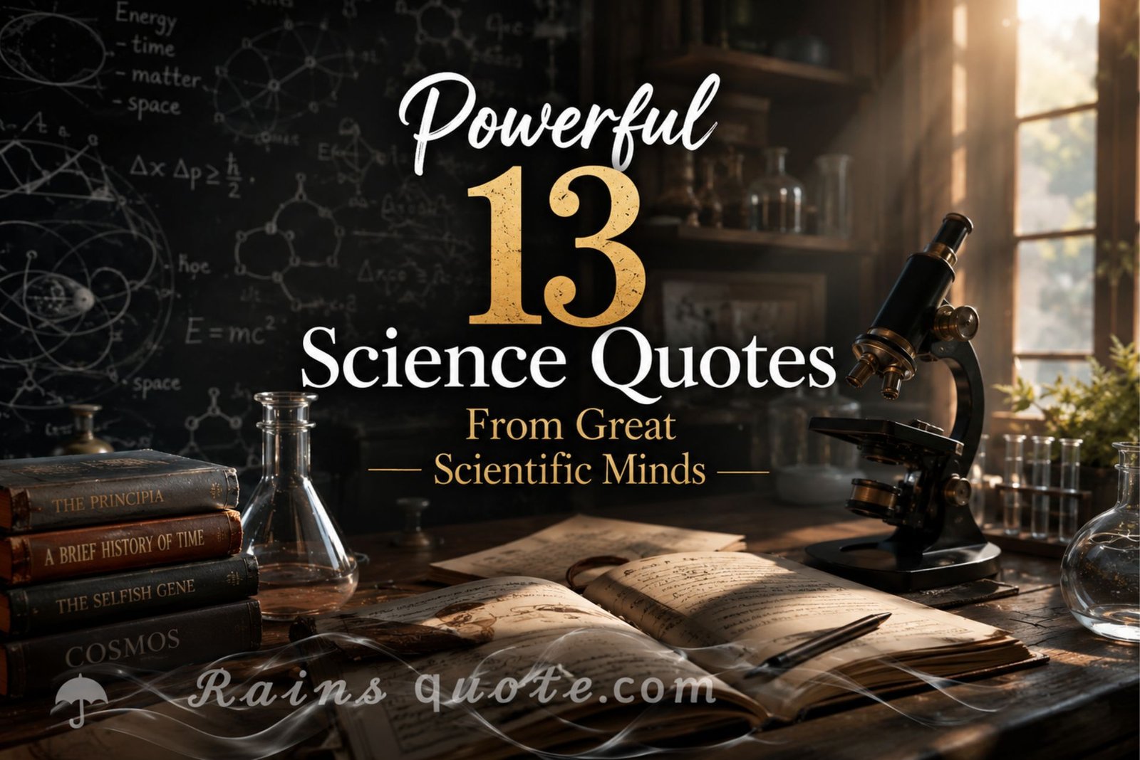 Powerful 13 Science Quotes From Great Scientific Minds 