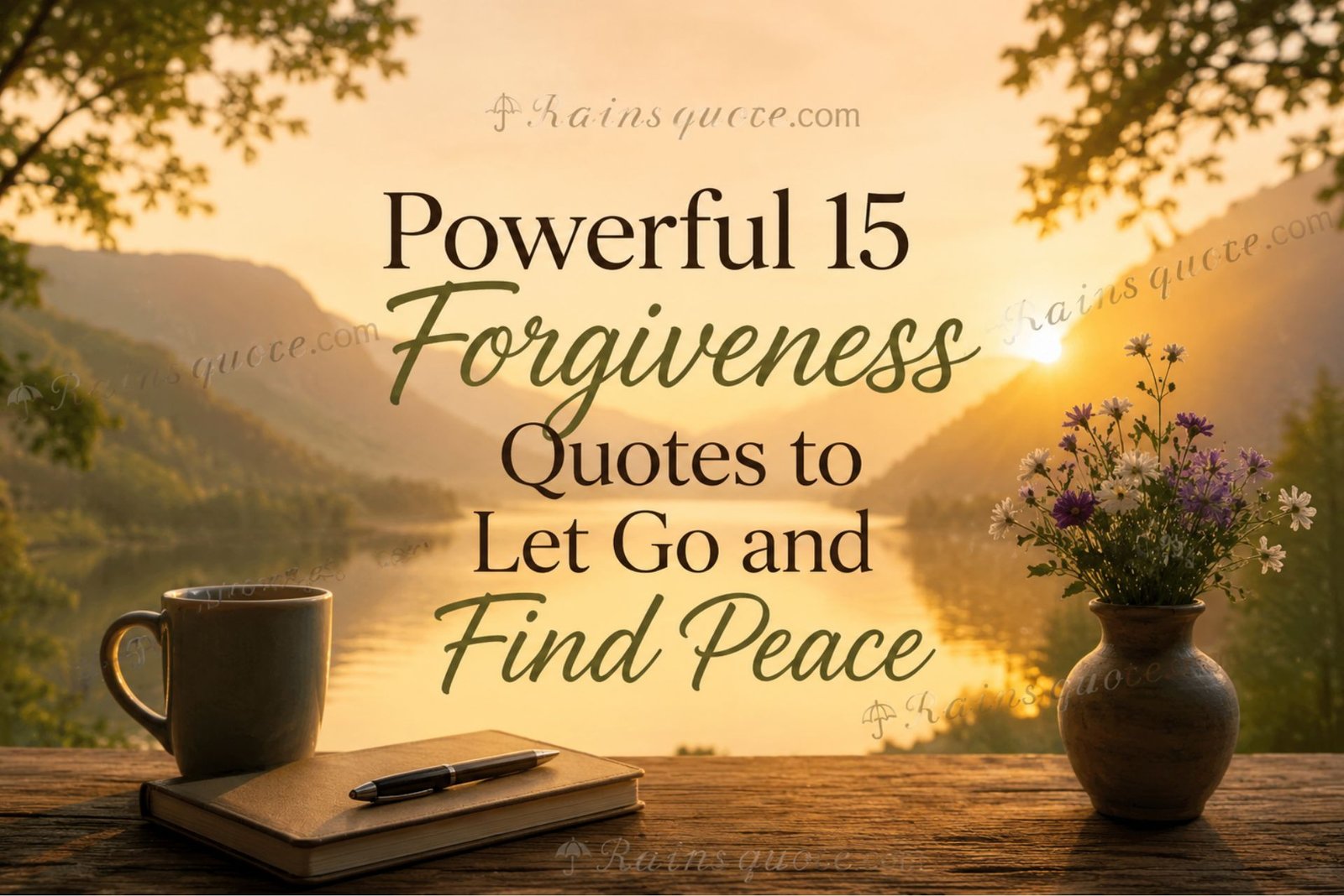Powerful 15 Forgiveness Quotes to Let Go and Find Peace 