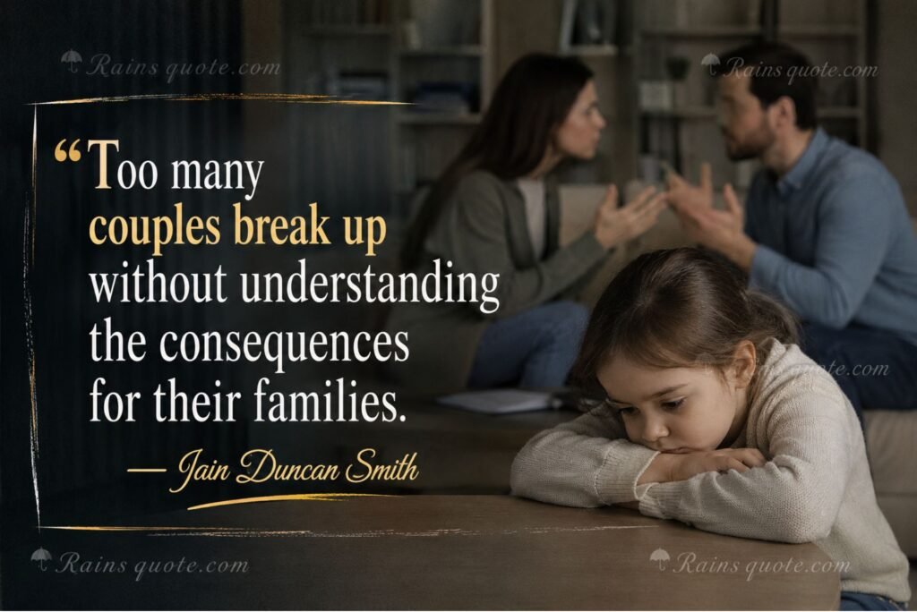 “Too many couples break up without understanding the consequences for their families.”