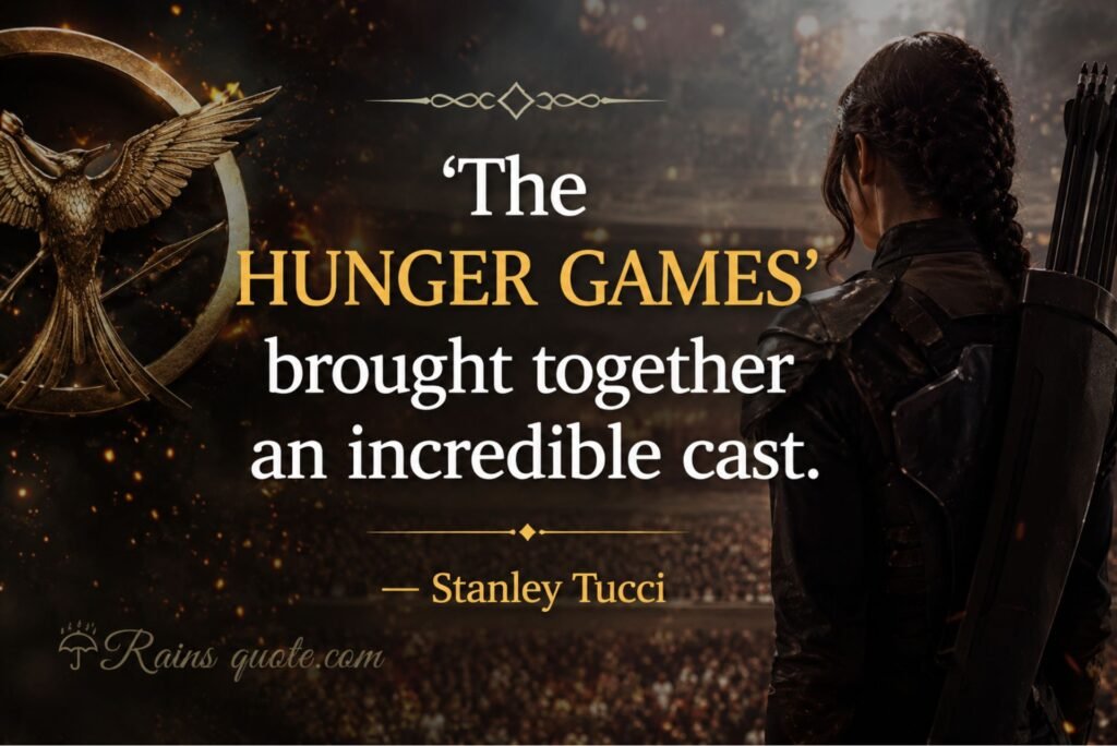 “'The Hunger Games' brought together an incredible cast.”