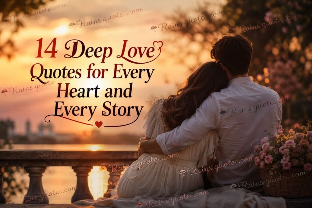 14 Deep Love Quotes for Every Heart and Every Story 