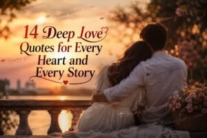 14 Deep Love Quotes for Every Heart and Every Story 
