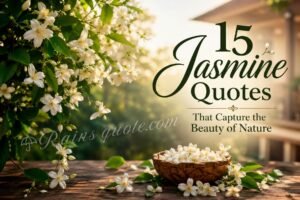 15 Jasmine Quotes That Capture the Beauty of Nature