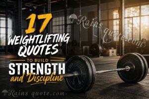 17 Weightlifting Quotes to Build Strength and Discipline 