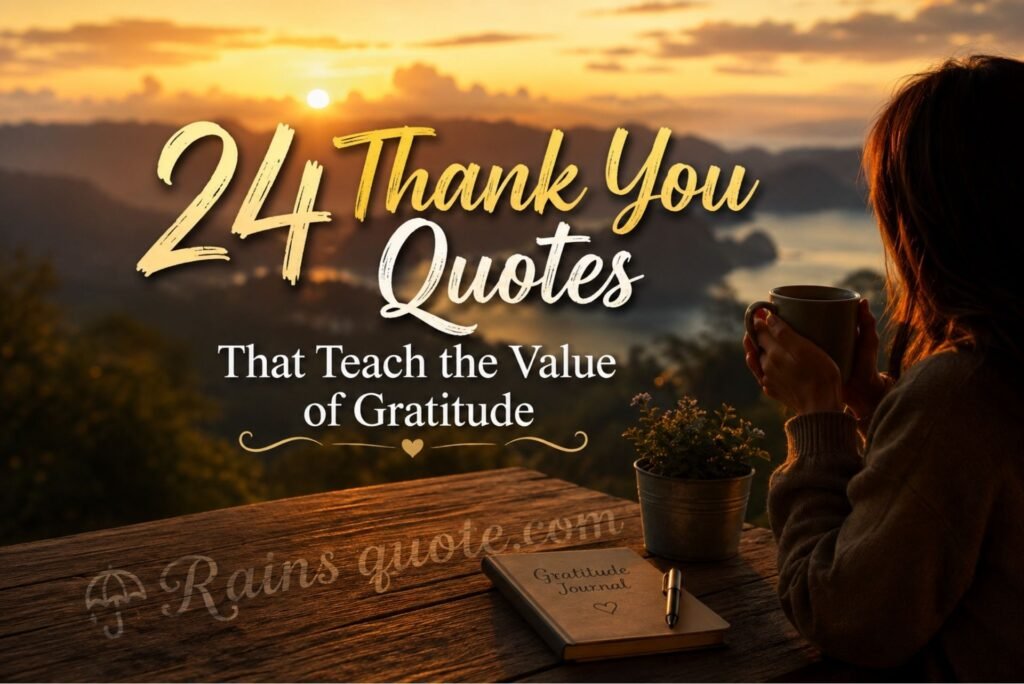24 Thank You Quotes That Teach the Value of Gratitude 
