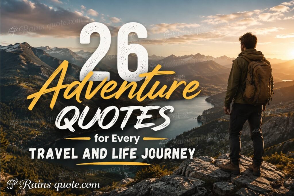 26 Adventure Quotes for Every Travel and Life Journey 