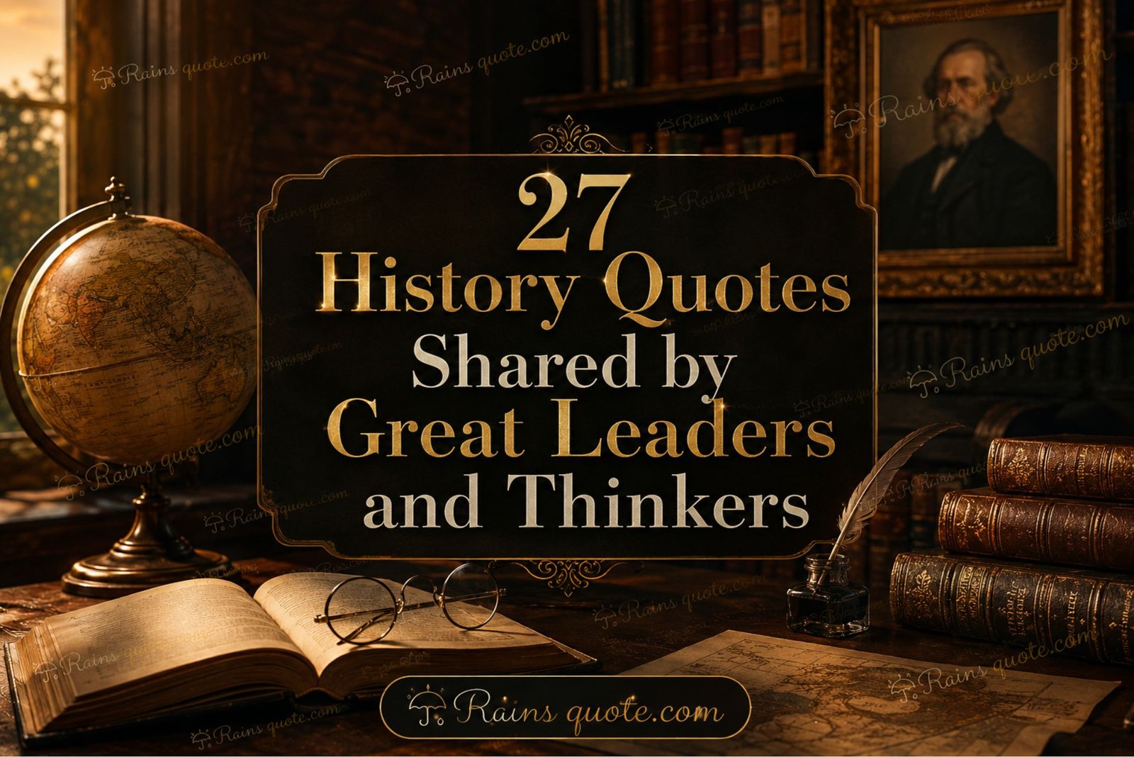 27 History Quotes Shared by Great Leaders and Thinkers