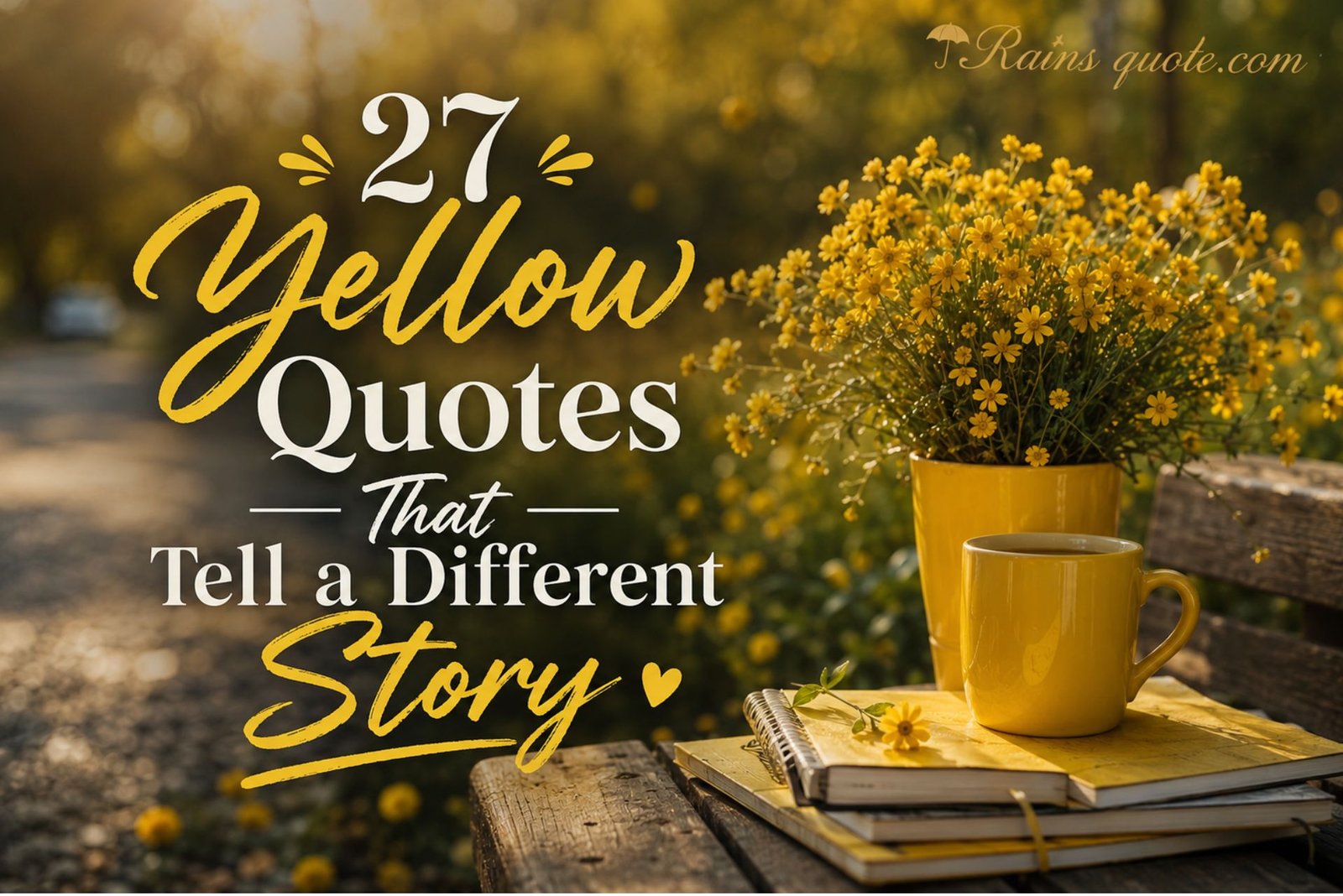 27 Yellow Quotes That Tell a Different Story 