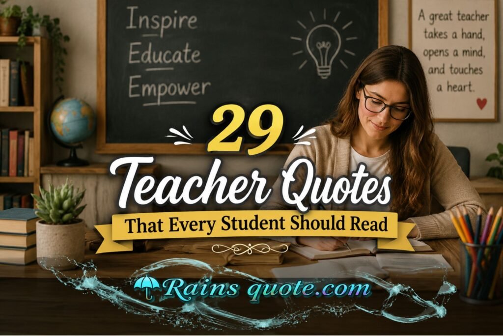 29 Teacher Quotes That Every Student Should Read