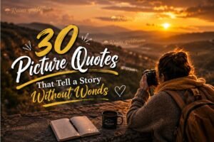 30 Picture Quotes That Tell a Story Without Words 