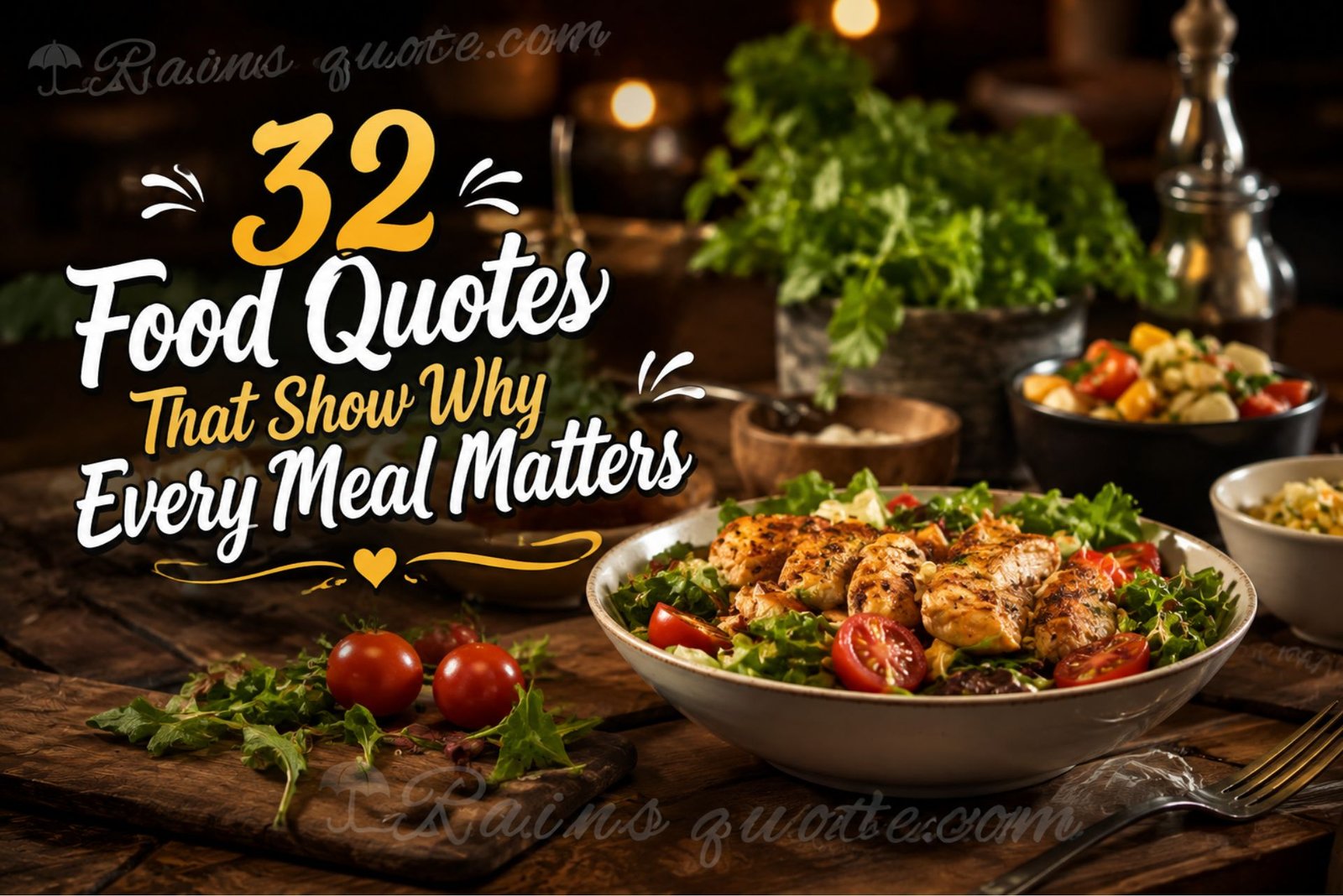 32 Food Quotes That Show Why Every Meal Matters 