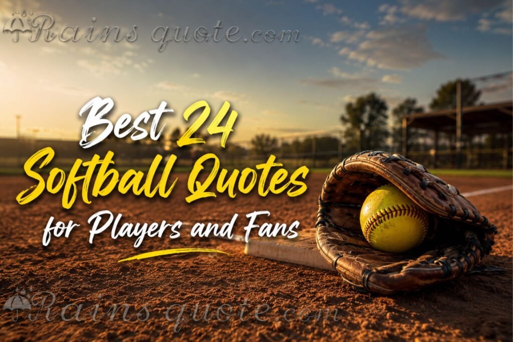 Best 24 Softball Quotes for Players and Fans 