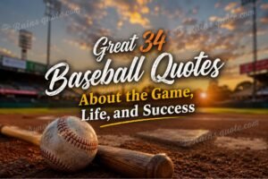 Great 34 Baseball Quotes About the Game, Life, and Success