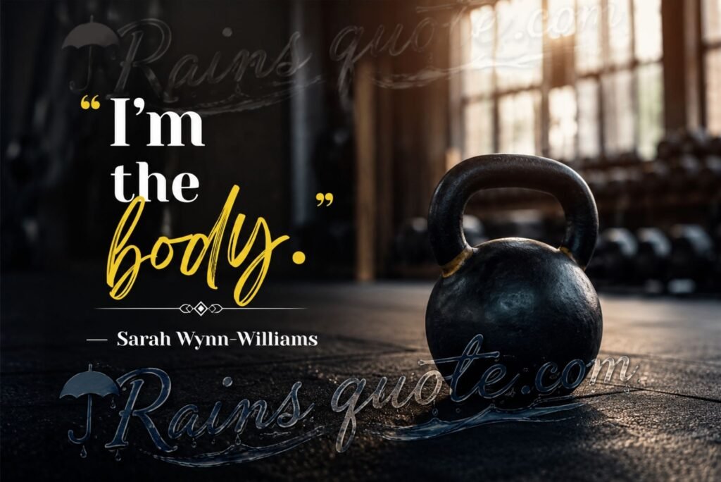 “I'm the body.”